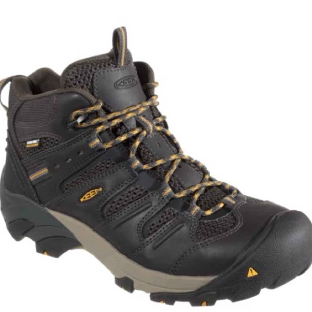 KEEN steel toed work boots